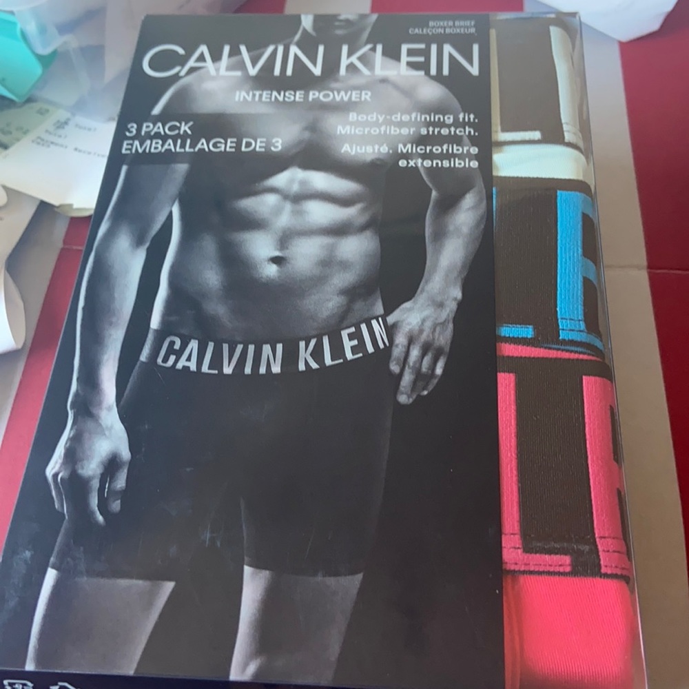 Men’s Calvin Klein Intense Power 3 Pack Boxer…